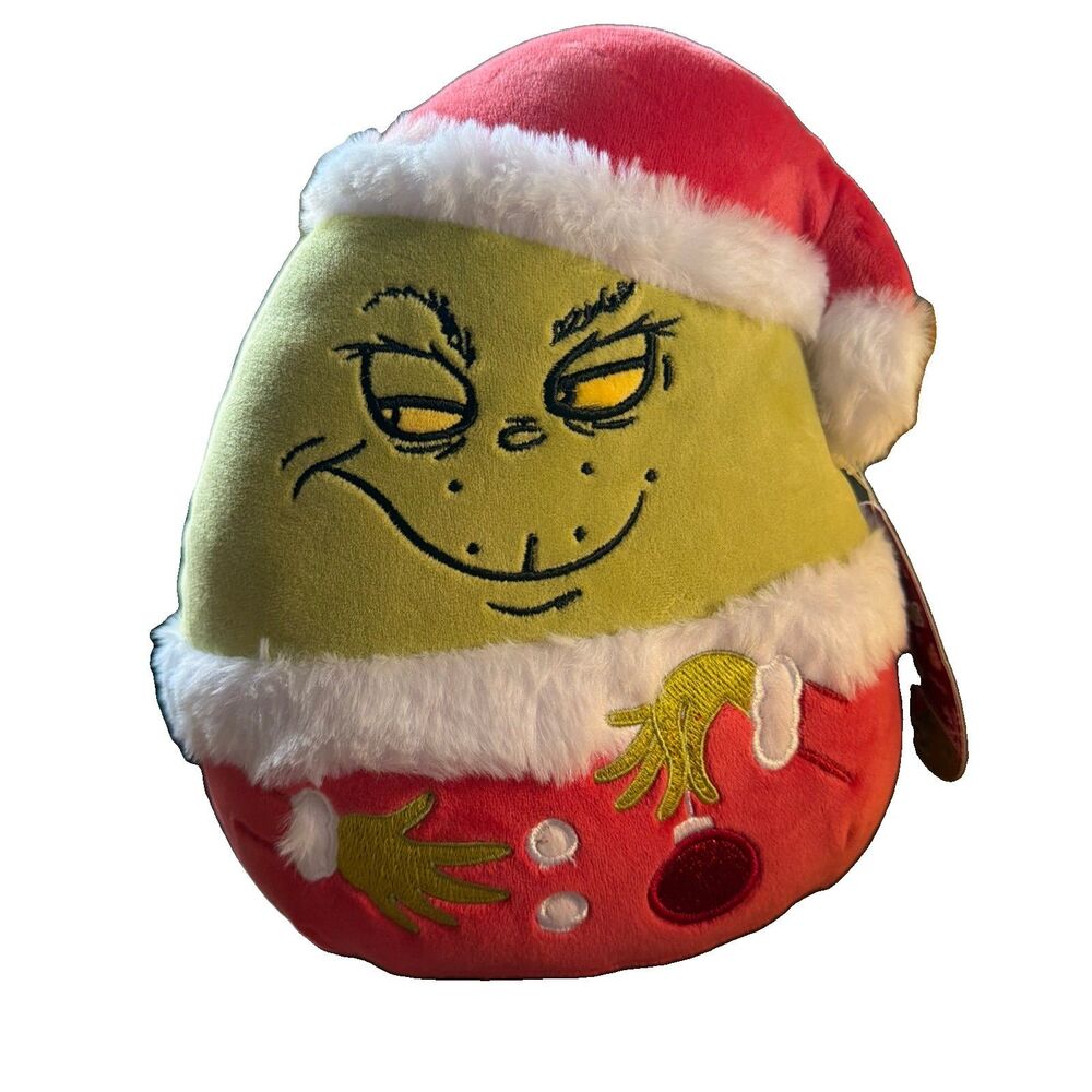2026 Squishmallows The Grinch Santa 10” Plush Christmas New With Tags New Stock